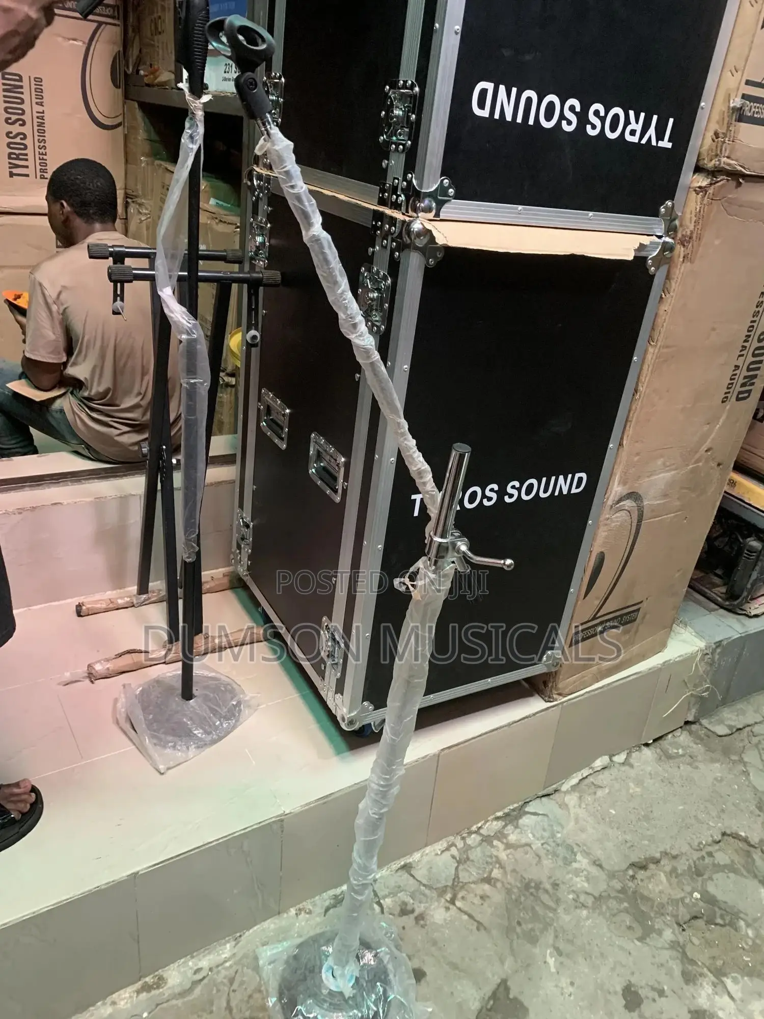 Mic Stand Round Bass