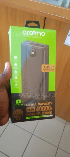 40000mah Oraimo Power Bank