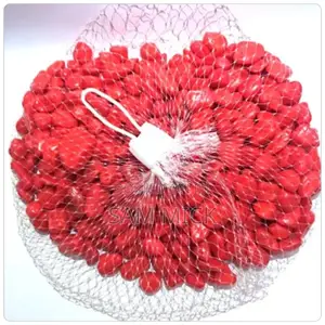 Aquarium/Fishbowl Colorful Pebble- Red