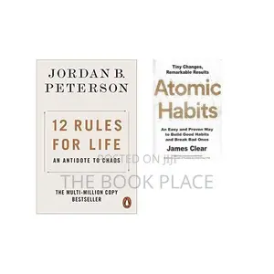 12 Rules for Life + Atomic Habits 2 BOOKS OFFER ! 