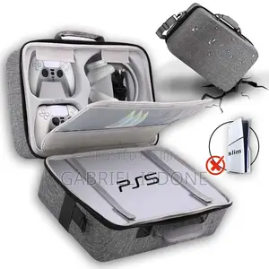 PS5 Carrying Case, Hard Shell PS5 Travel Case .Bag