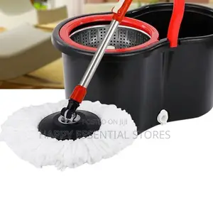 Rotating Mop Replacement Cloth Spin for Wash Floor Squeez