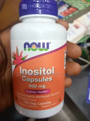 Now Inositol 500 Mg, Healthy Membrane Function-100vegcaps