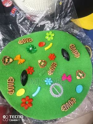 Flower Beret for Girls