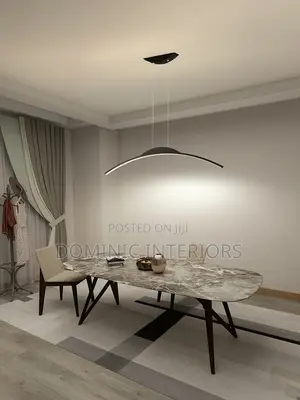 Long Led Black/ White Hanging Lights