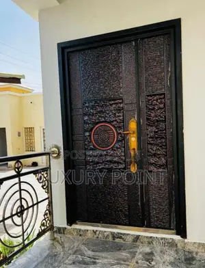 Cooper Door With Gold Handle