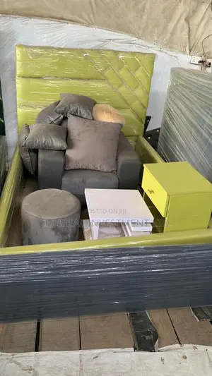 4.5 by 6 Quality Leather Bedframe