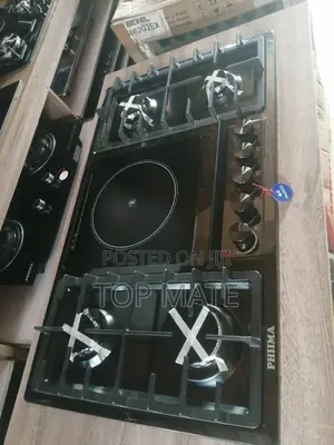 4 Gas and 1 Electric Hot Plate Cooker Hob