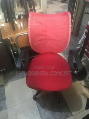 Executive Red Office Swivel Chair