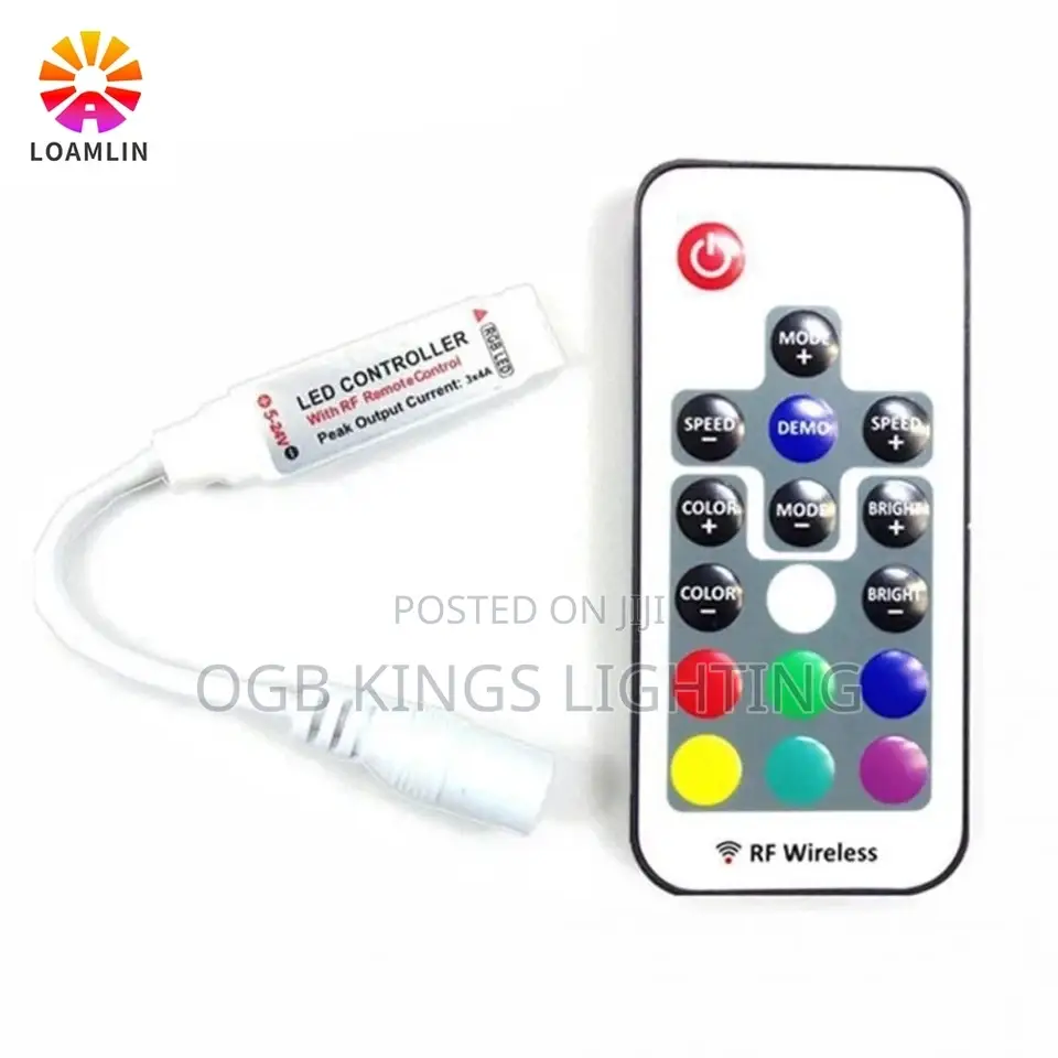 Ws2811 Running Water Led Strip Spi Controller Touch Panel