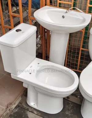 Complete Water Closet / WC With Basin and Standing