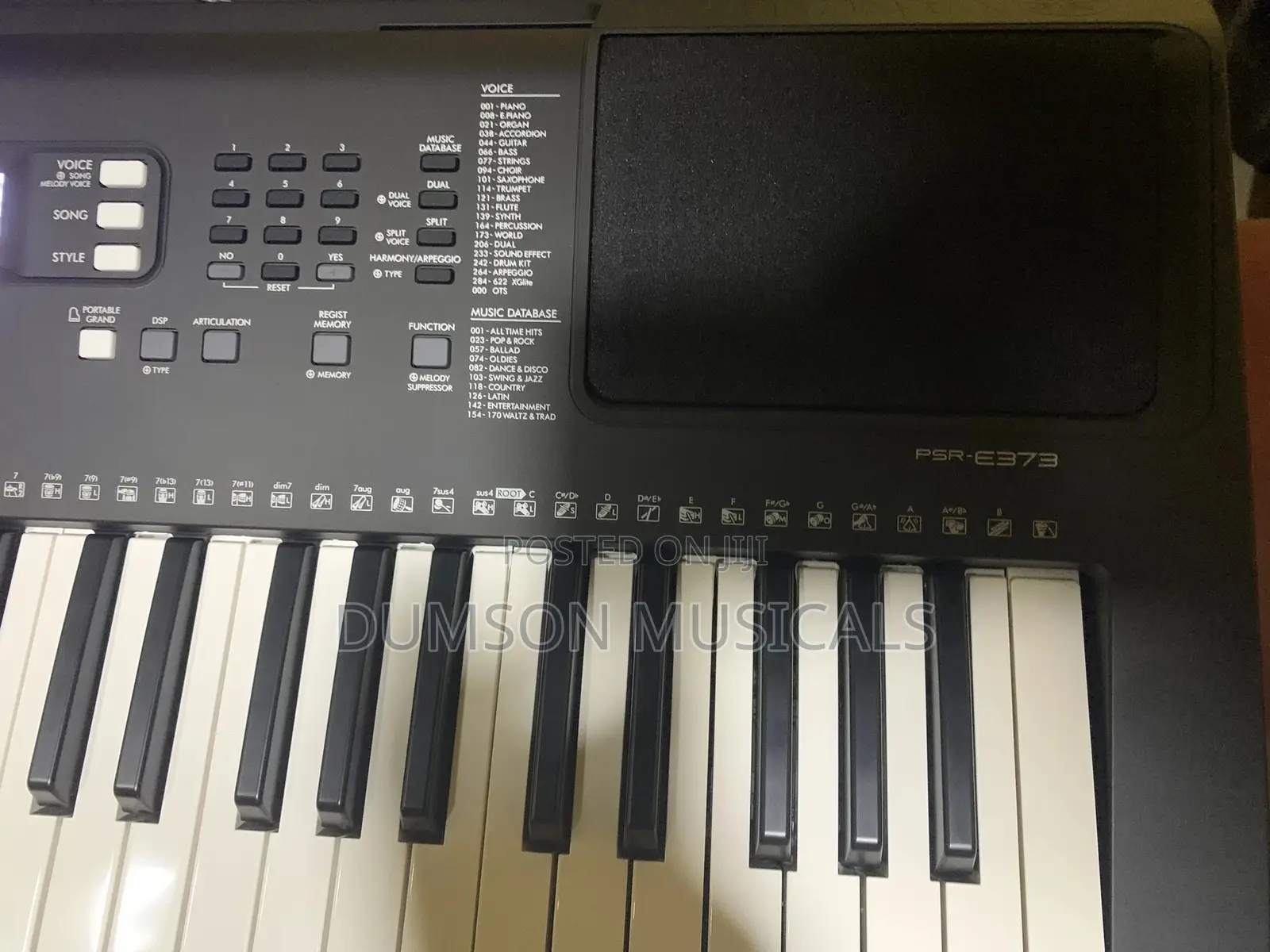 Yamaha Keyboard PSR-E373