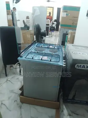 Maxi 90x60 Inox With 4gas + 2 Electricl Burner