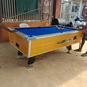 7ft New Clean Marble Coin Snooker Pool Table