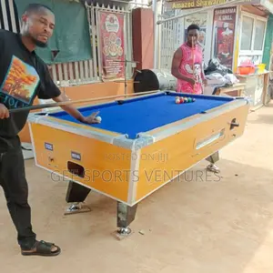 7ft Marble Coin Operated Snooker Pool Table