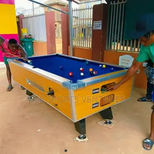 7ft Standard Coin Marble Snooker and Accessories