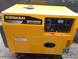 Firman Diesel Generator 7 Kva 3 Years Warranty