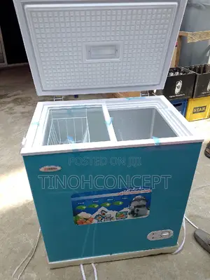 Startek Chest Freezer 255 Litres Blue Color