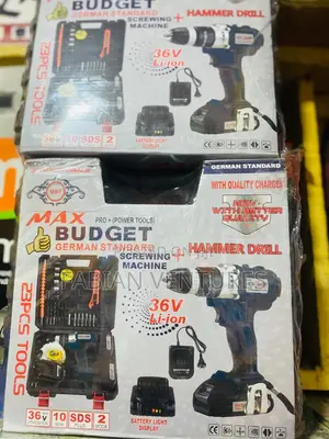 Max Budget Battery Drill 36v