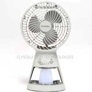 Century 8 Inches Rechargeable Fan FRCT 20a With Led Light