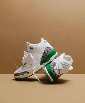 Original Nike Air Jordan 3 “Lucky Green” Men Women