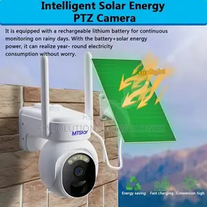 4G Ubox Outdoor Waterproof Solar Powered PTZ Camera