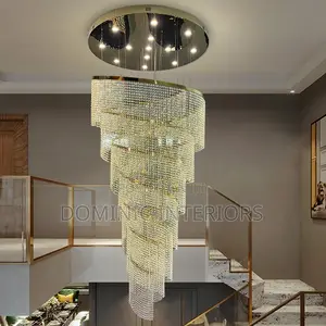Gold Luxury Crystal Chandelier