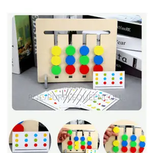 Four Colour Educational Wooden Logic Intelligence Toy