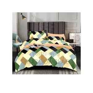 SHARE THIS PRODUCT Slik Pattern Bedsheet With 4 Pillows