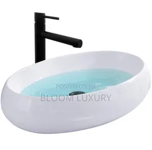 Oval Shaped Countertop Basin