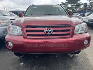 Toyota Highlander Limited V6 2006 Red