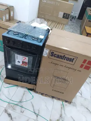 Scanfrost Gas Cooker 4 Burner.