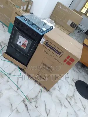Scanfrost 4 Burner Gas Cooker.
