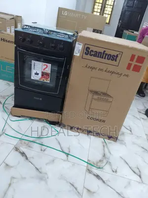Bestprice Scanfrost 4 Burner Gas Cooker With Oven.