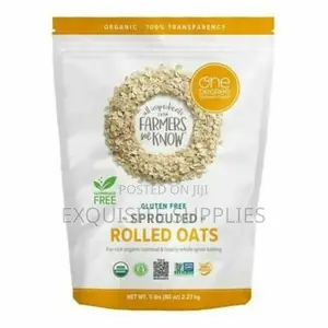 Gluten Free Sprouted Rolled Oats