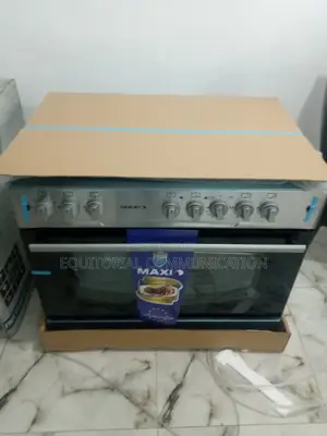Maxi 60*90 Gas Cooker 6090 (5 Gas Burner) INOX -