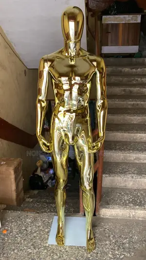 Gold Chrome New Design Male Mannequin