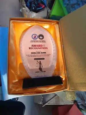 Crystal Award Glass T5