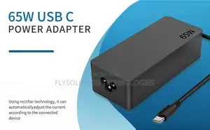 Hp Type-C 20v 3.25a Laptop Charger 65w Usb-C With Power Cord