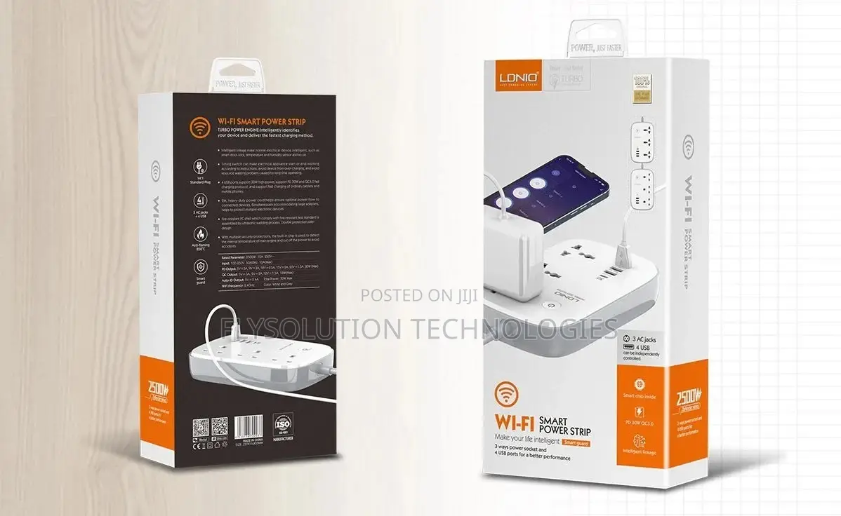 Ldnio Wifi Smart Power 3 Usb/ 3 Sockets