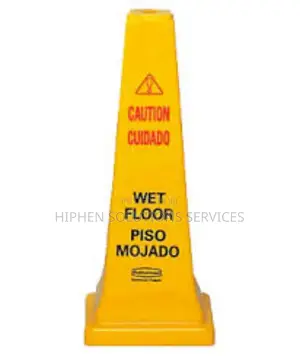 Caution Wet Floor' Cones