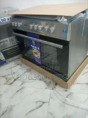 Maxi 4gas, 2 Electric Burners and Oven 90cmx60cm