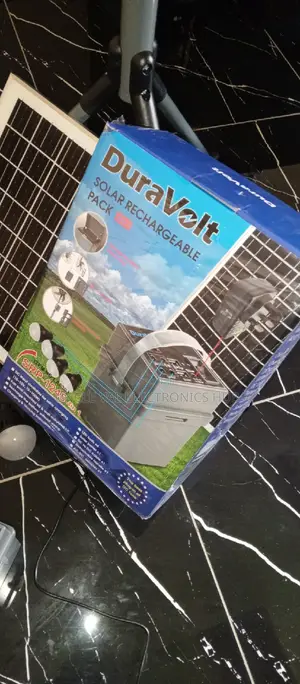 Duravolt 4in1 DC Solar Rechargeable Power-Pack