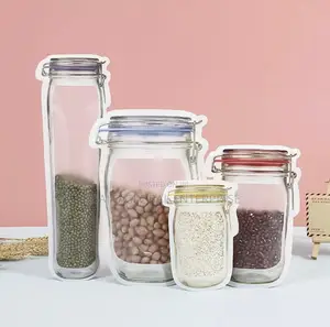 6pcs Mason Jar Bags (Ziplock Storage Bag)