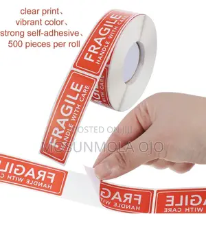 Fragile Label or Stickers for Shipping