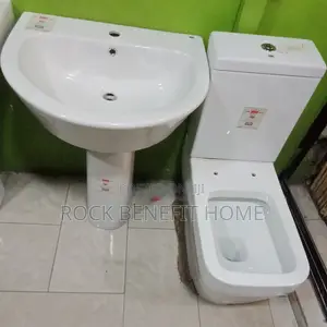 Standard W/C With Wash Hand Basin