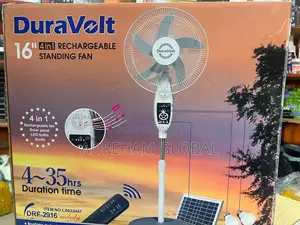 Duravolt Melody "16 (4 In1)Solar Rechargeable Standing Fan