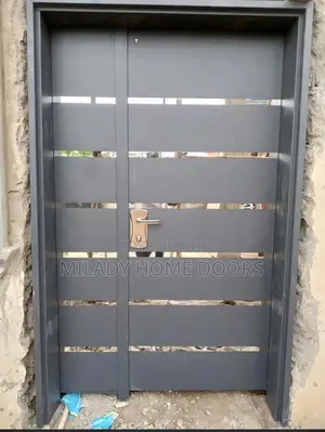 4ft Silver Line Israeli Security Door