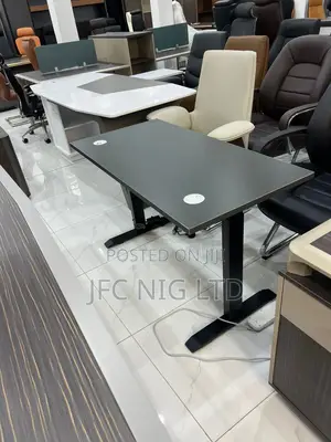 Wooden Top Electric Adjustable Table