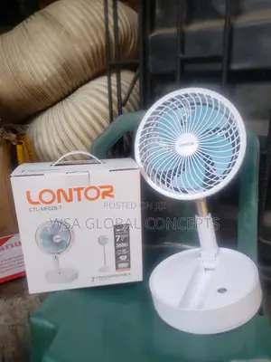 LONTOR 7” Rechargeable Fan